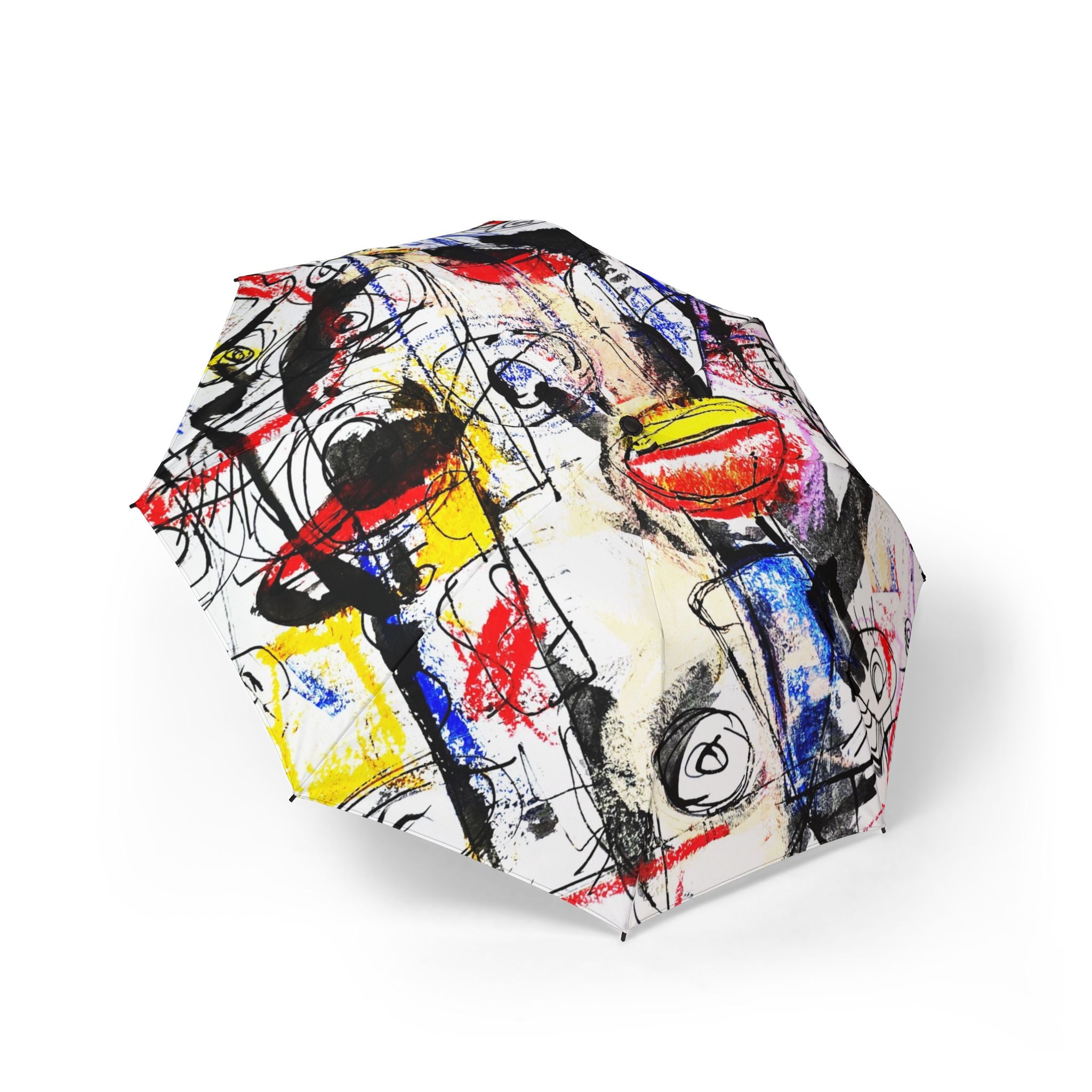 Abstract Faces Art Foldable Umbrella