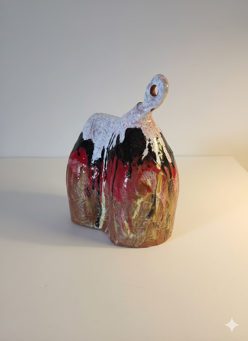 "Chouval"  sculpture originale de David Ladjah Bolo